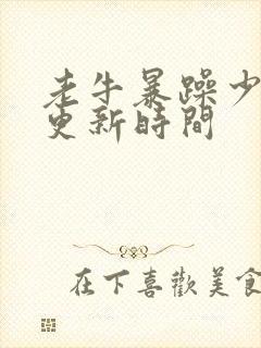 老牛暴躁少女的更新时间