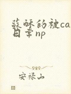 苏酥的被cao日常np