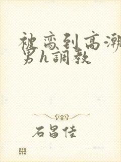 被脔到高潮的直男h调教