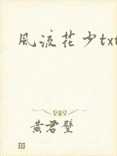 风流花少txt
