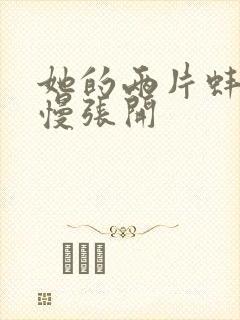 她的两片蚌肉慢慢张开