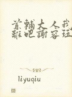 首辅大人我们和离吧谢容珏