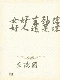 女婿有劲枪枪是好人还是坏人