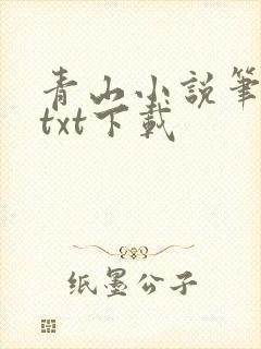 青山小说笔趣阁txt下载