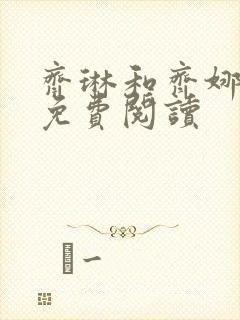 齐琳和齐娜全文免费阅读