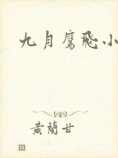 九月鹰飞小说