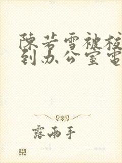 陈若雪被校长抱到办公室电影