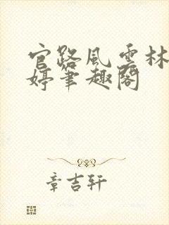 官路风云林海姜婷笔趣阁