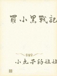 罗小黑战记小说