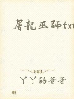 屠龙巫师txt