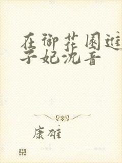 在御花园进入太子妃沈音