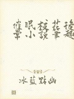 催眠校花后的日常小说笔趣阁