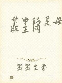 掌中的美母第一版主网