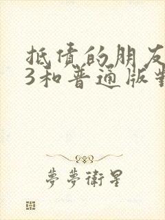 抵债的朋友麦子3和普通版对比