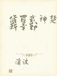 修罗武神楚枫最新章节