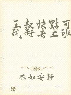 王叔快点可以吗我赶去上班