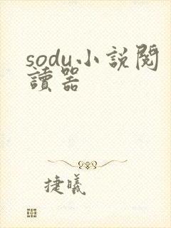 sodu小说阅读器