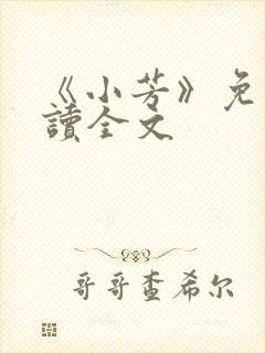 《小芳》免费阅读全文