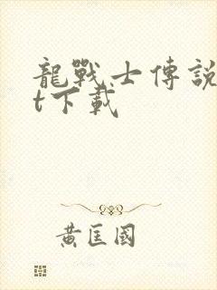 龙战士传说txt下载