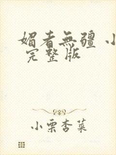 媚者无疆 小说 完整版