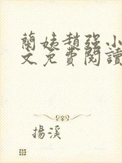 兰姨赵强小说全文免费阅读