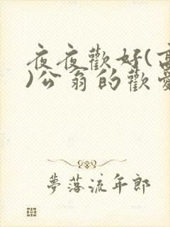 夜夜欢好(高h)公翁的欢爱