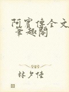 阿宾传全文阅读 笔趣阁
