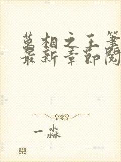 万相之王笔趣阁最新章节阅读