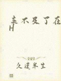 来不及了在车CH