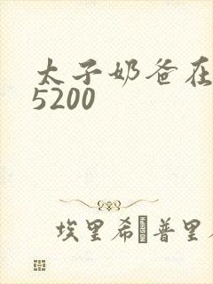 太子奶爸在花都5200