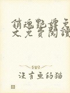 销魂艳婢免费全文免费阅读