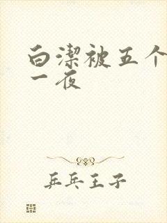 白洁被五个人玩一夜