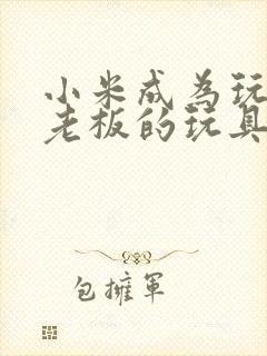 小米成为玩具店老板的玩具