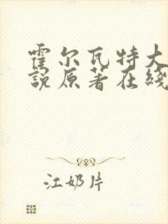 霍尔瓦特大街小说原著在线阅读