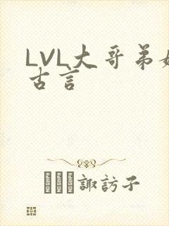 LVL大哥弟媳古言