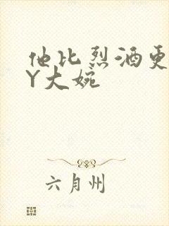 他比烈酒更撩BY大婉