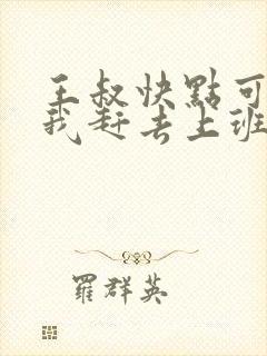 王叔快点可以吗我赶去上班