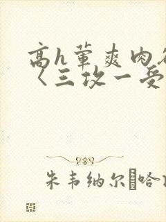 高h荤爽肉欲文〈三攻一受〉视频