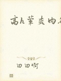 高h荤爽肉欲文