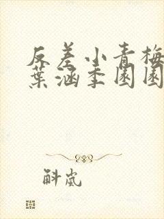 反差小青梅不经叶涵季园园