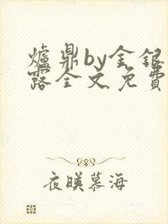 炉鼎by金银花露全文免费阅读笔趣阁