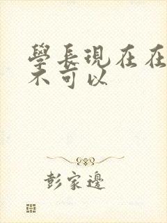 学长现在在上课不可以