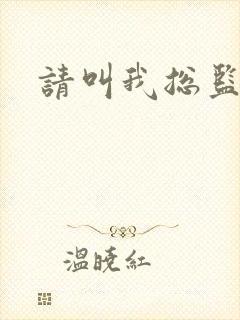 请叫我总监小说