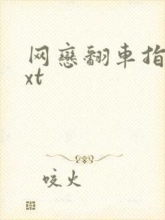 网恋翻车指南txt