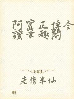 阿宾正传全文阅读笔趣阁