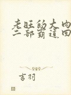 老旺的大肉蟒第二部霸道回归小说