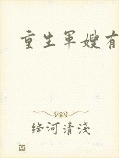 重生军嫂有空间