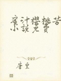 蜜汁樱桃苦咖啡小说免费