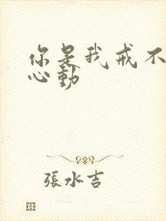 你是我戒不掉的心动