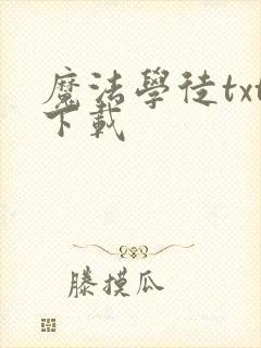 魔法学徒txt下载